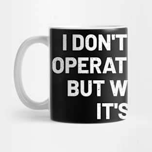 I don't always operate cranes, but when I do, it's epic Mug